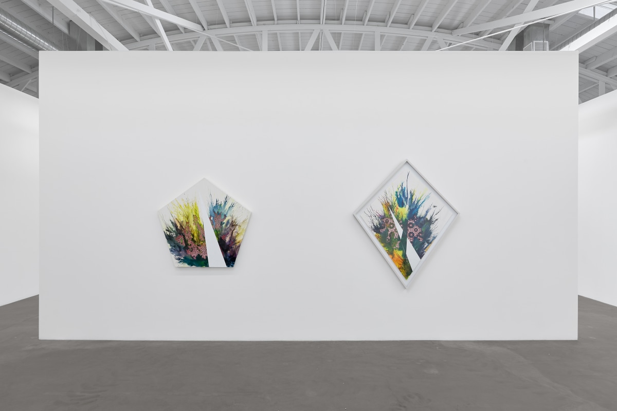 Installation view of&nbsp;CUT &ndash; Six Artists on the Edge, on view November 9 &ndash; December 21, 2024