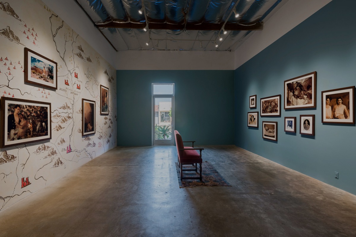 Installation View of Ken Gonzales-Day: Bone-Grass Boy: The Secret Banks of the Conejos River