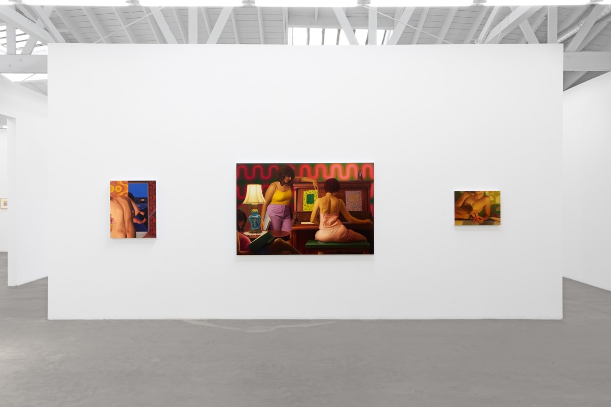 Installation view of LAURA KRIFKA: Carousel, on view September 14 &ndash; October 26, 2024