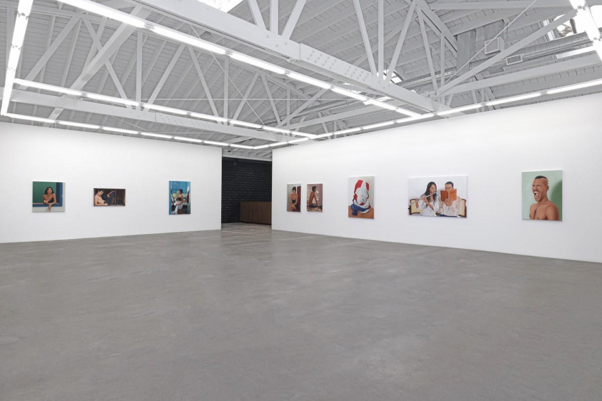 Installation view of Gabriel Sanchez, Silencio (Silence)