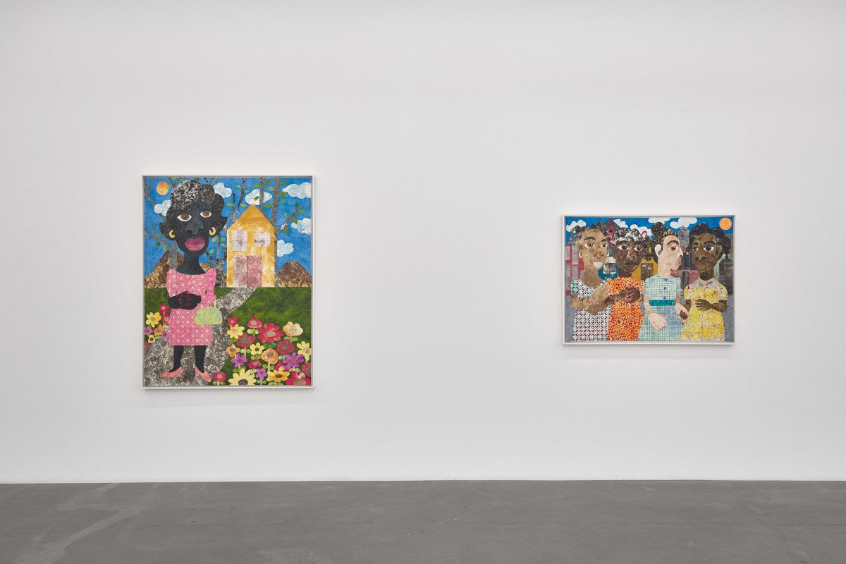 Installation view of Evita Tezeno: The Moments We Share Are The Memories We Keep, on view September 2 - October 28, 2023