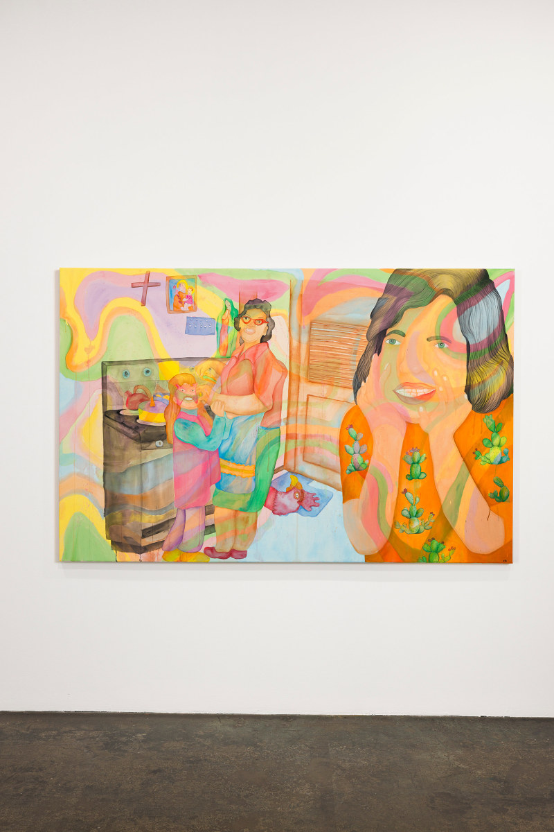 Installation view of&nbsp;Karla Diaz: Wait &lsquo;til Your Mother Gets Home, on view from&nbsp;February 17 - June 22, 2024