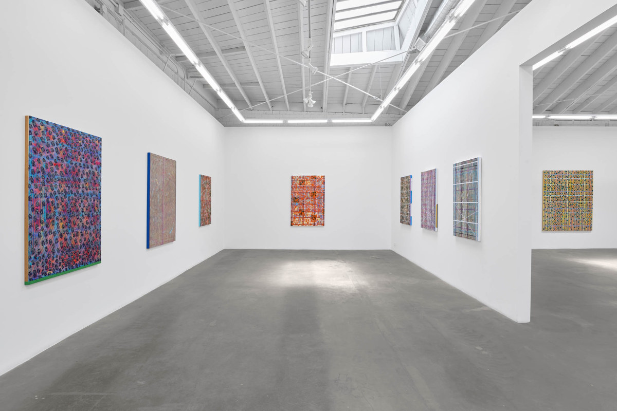 Installation view of KELLEY JOHNSON: Elusive Spaces, on view June 14 – Juy 19, 2025