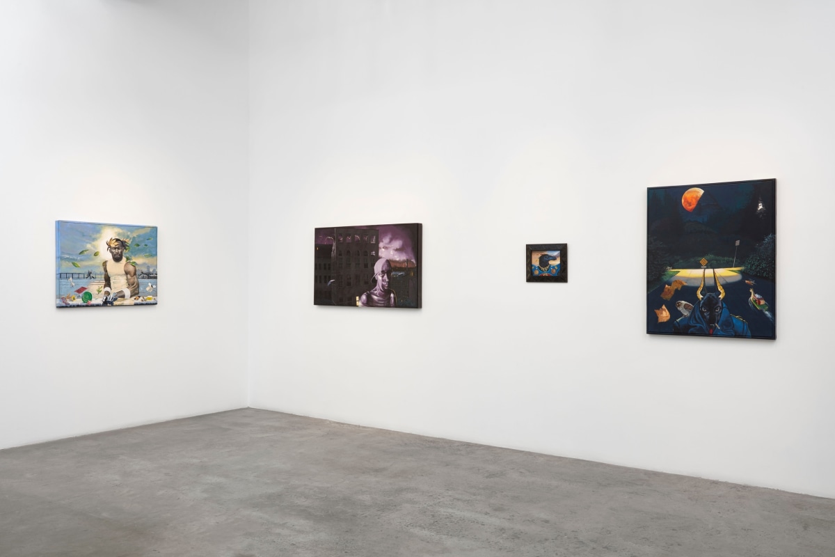 Installation view of Jim Adams: Eternal Witness 