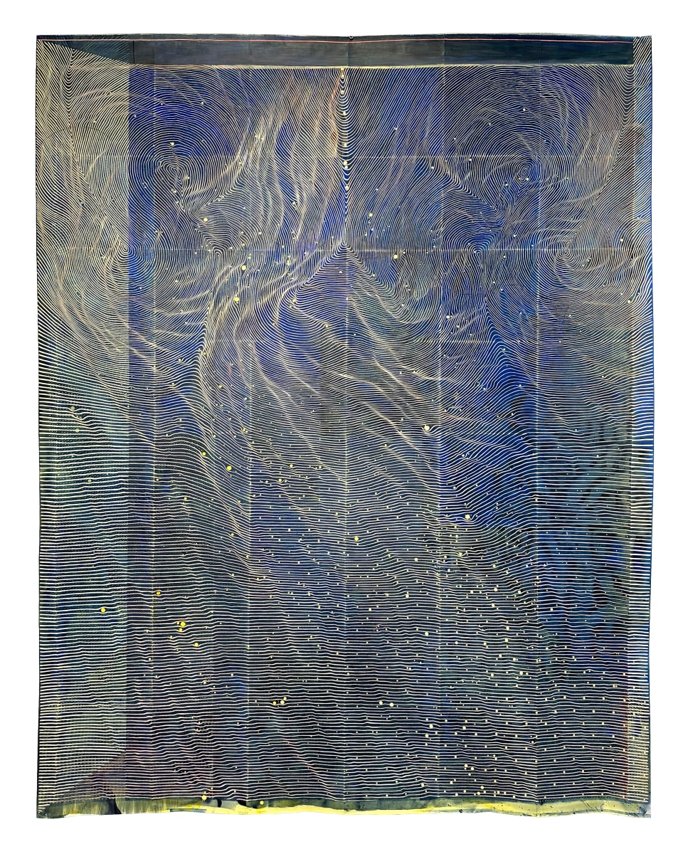 linn meyers The Law of the Meander, 2025