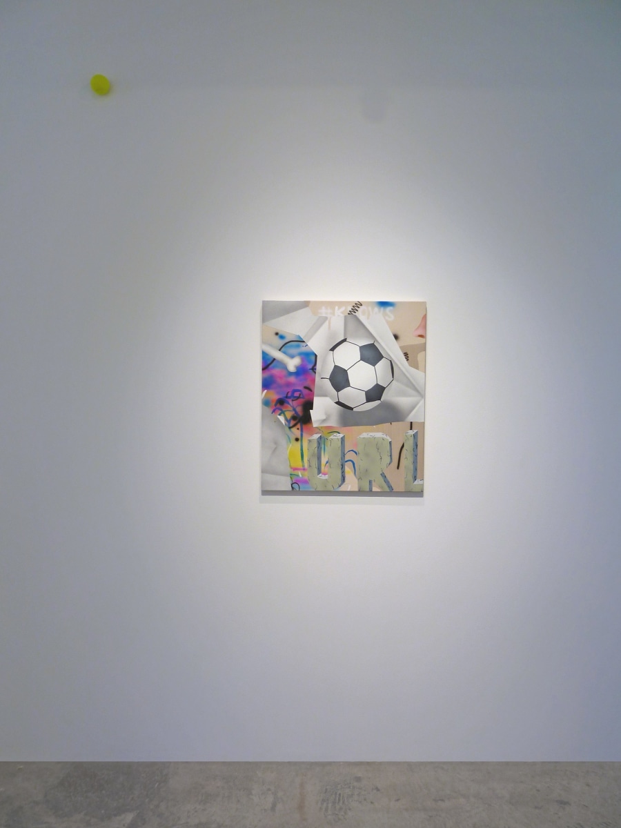 Installation View of Josh Reames: #PAINTING