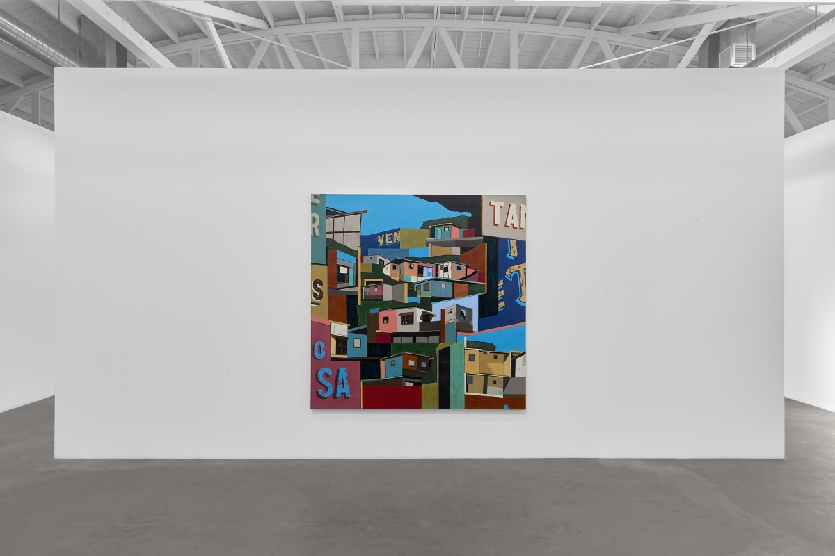 Installation view of HUGO CROSTHWAITE: Ex-voto, on view March 1 – April 5, 2025