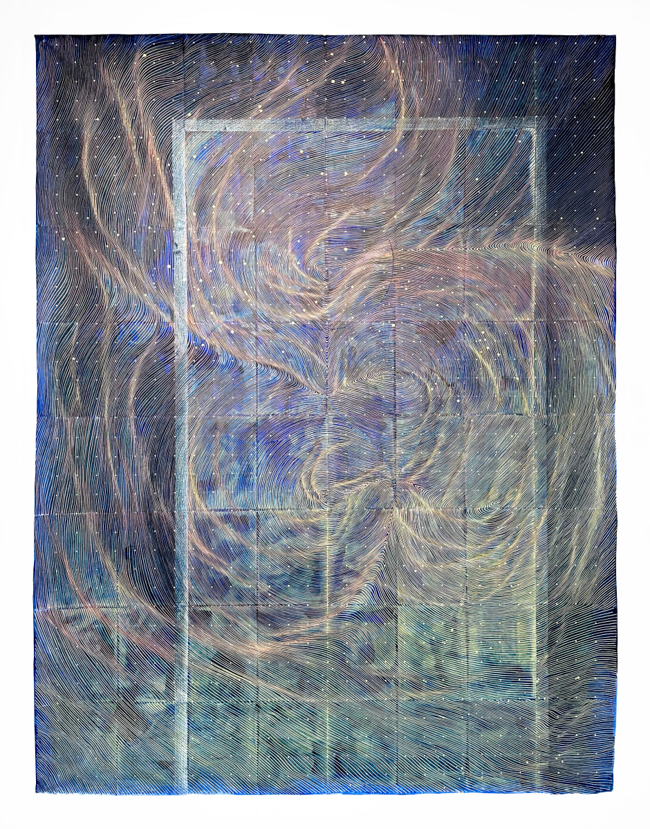 linn meyers The Moon is a Thief, 2025