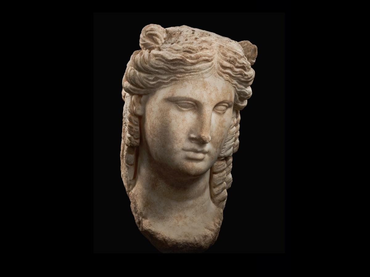 Head of Isis-Aphrodite - Works of Art - Ariadne Galleries