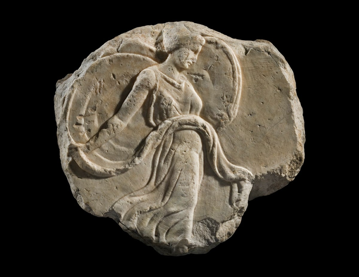 Oscillum with a Dancing Maenad - Works of Art - Ariadne Galleries