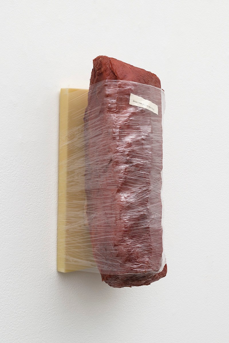 Shahryar Nashat

Bone In, 2019

synthetic polymer, PVC, pigment, and paper

18 x 8 x 8 1/4 inches

(45.7 x 20.3 x 21 cm)

unique