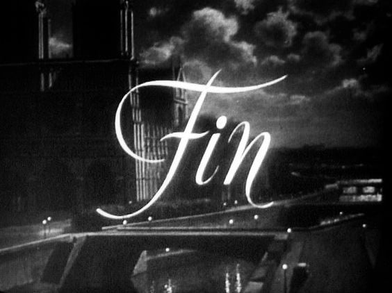 Final frame of Bluebeard&amp;nbsp;(1944), directed by Edgar G. Ulmer