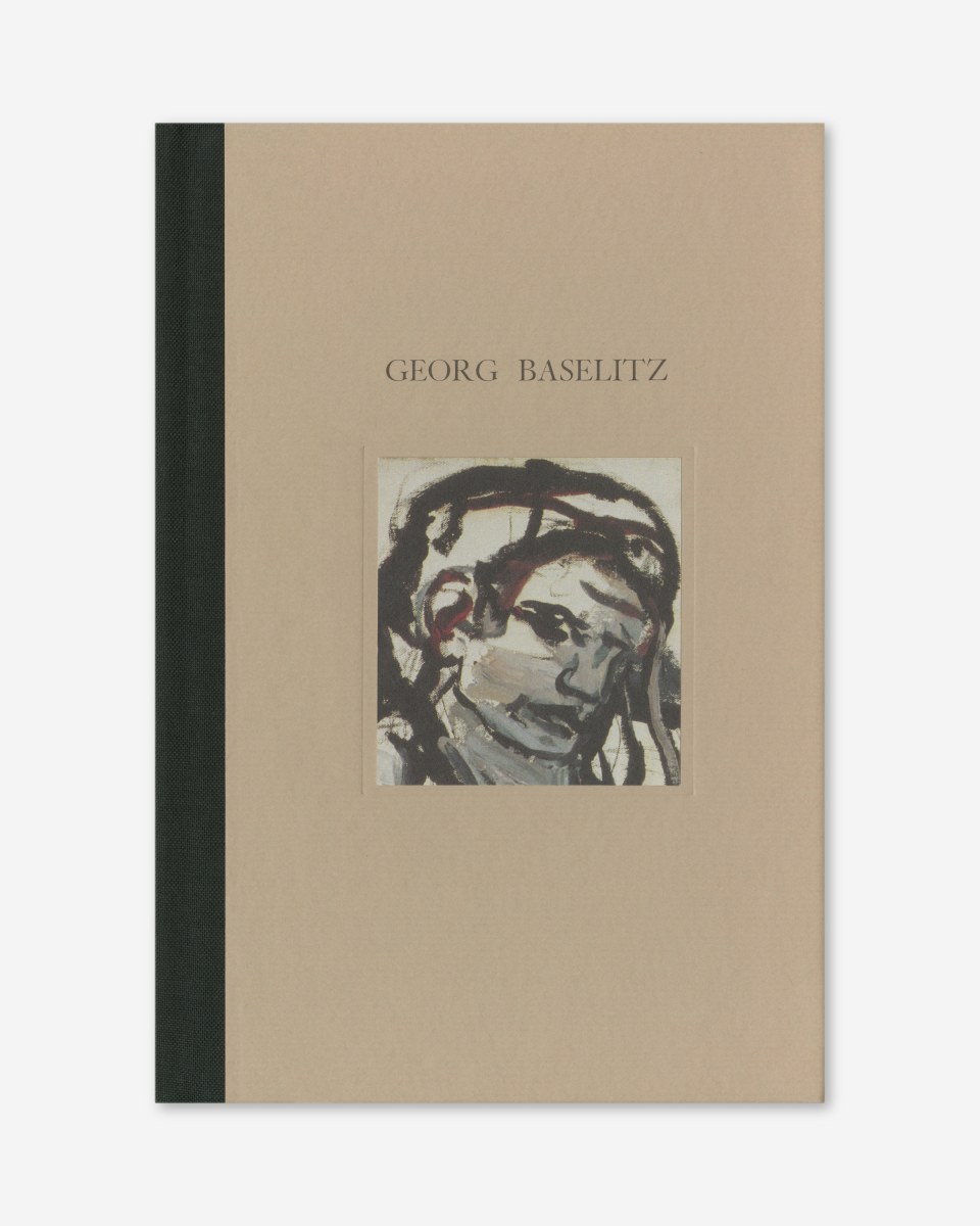 Georg Baselitz "Hero Paintings" catalogue cover