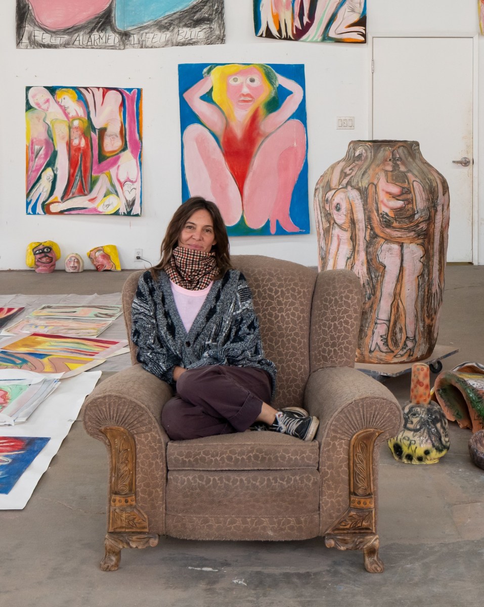 Ruby Neri in her former studio (2019)
Photo by Elon Schoenholz