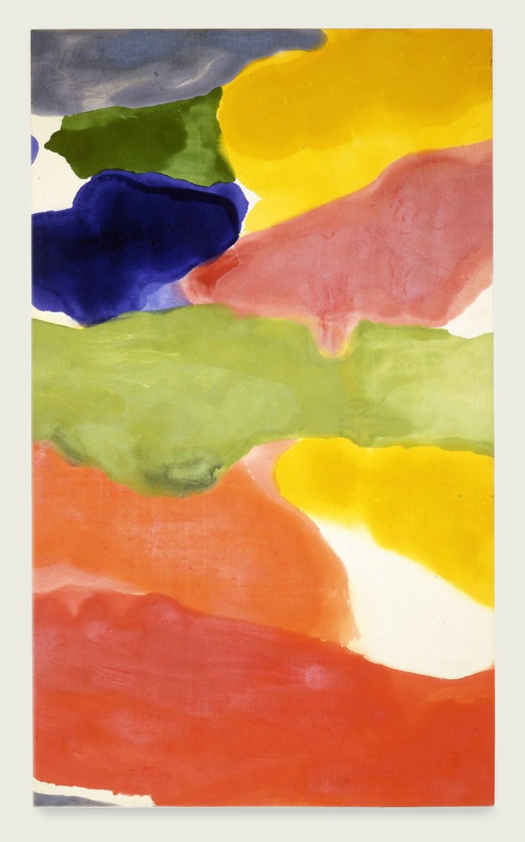 Helen Frankenthaler&amp;nbsp;

Tutti-Fruitti, 1966

acrylic on canvas

116 3/4 x 69 inches

(296.55 x 175.26 cm)

&amp;copy; Estate of Helen Frankenthaler / Artists Rights Society (ARS), New York&amp;nbsp;