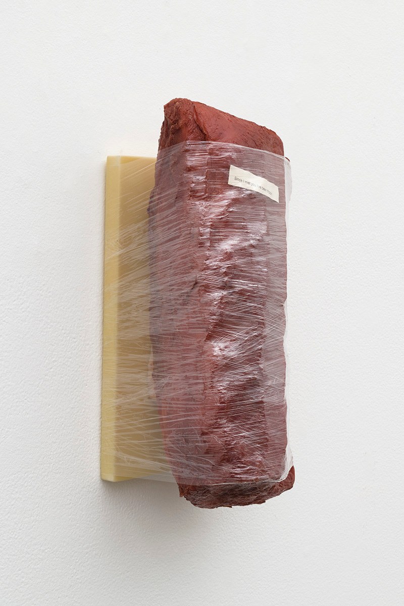 Shahryar Nashat

Bone In, 2019

synthetic polymer, PVC, pigment, and paper

18 x 8 x 8 1/4 inches

(45.7 x 20.3 x 21 cm)

unique