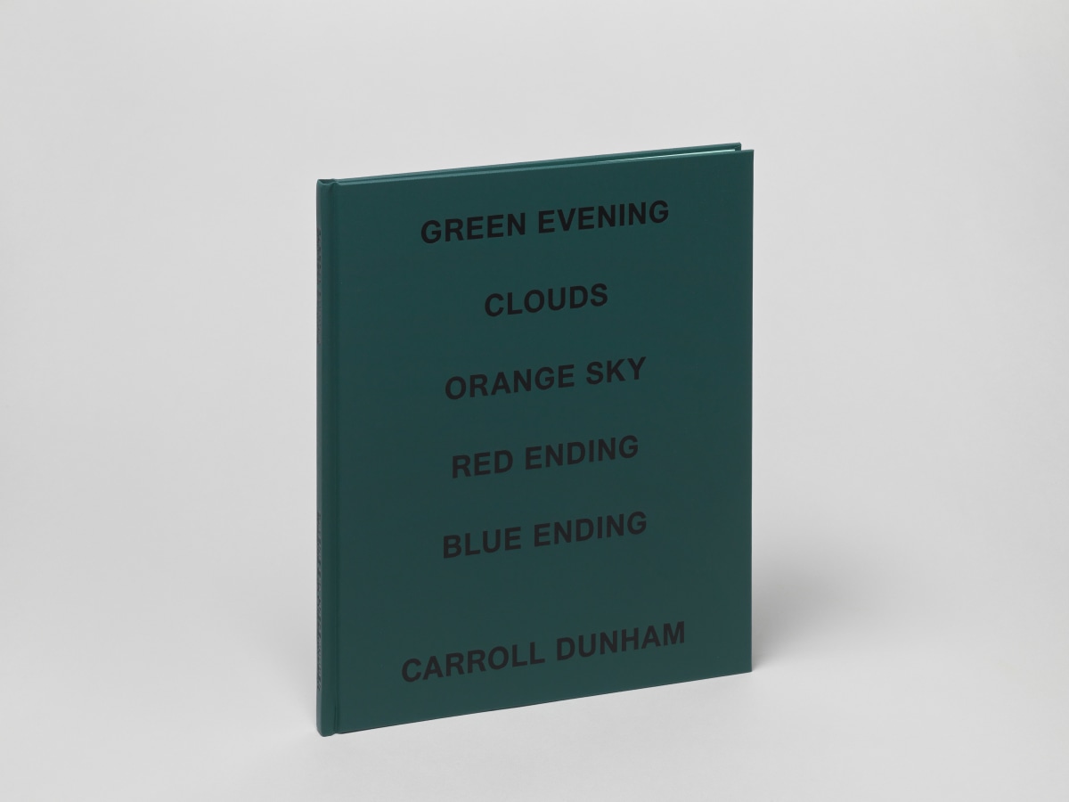 Carroll Dunham - Green Evening, Clouds, Orange Sky, Red Ending, Blue Ending, 2019 - Publications - Galerie Eva Presenhuber
