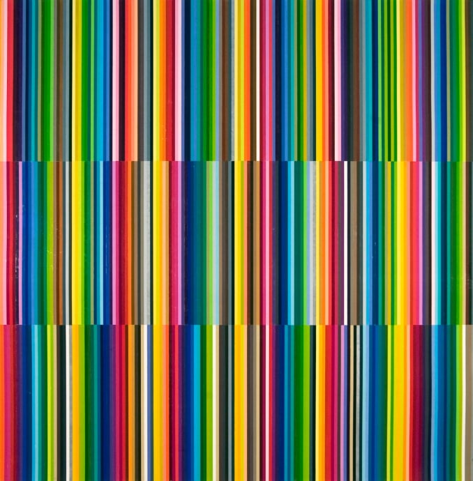 Polly Apfelbaum Locks Gallery Color Notes Rainbow Park 2