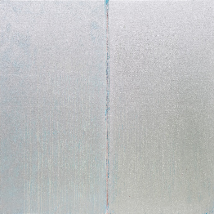Pat Steir All Silver