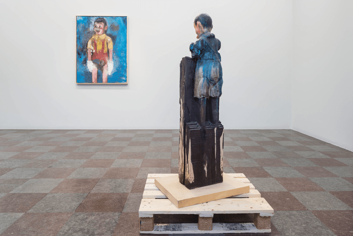 Installation Shot, Jim Dine, 2018