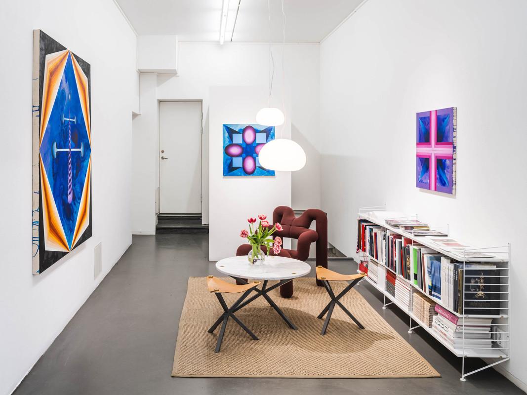 Installation view, Medusas Skratt, 2022