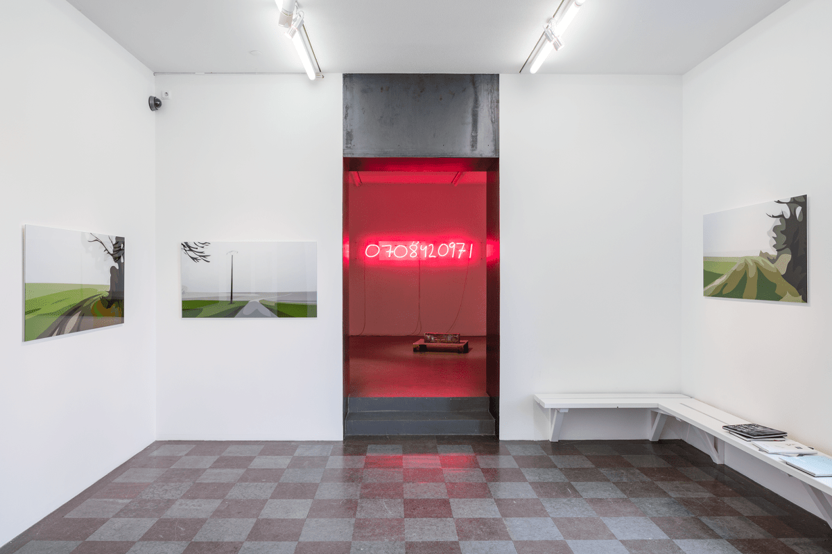 Installation Shot, New Works, 2014