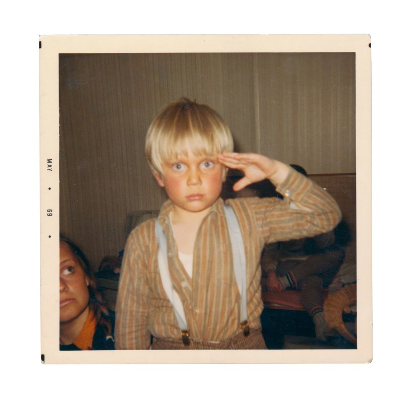 Konstn&auml;ren som ung (ur familjealbum), Peter Johansson