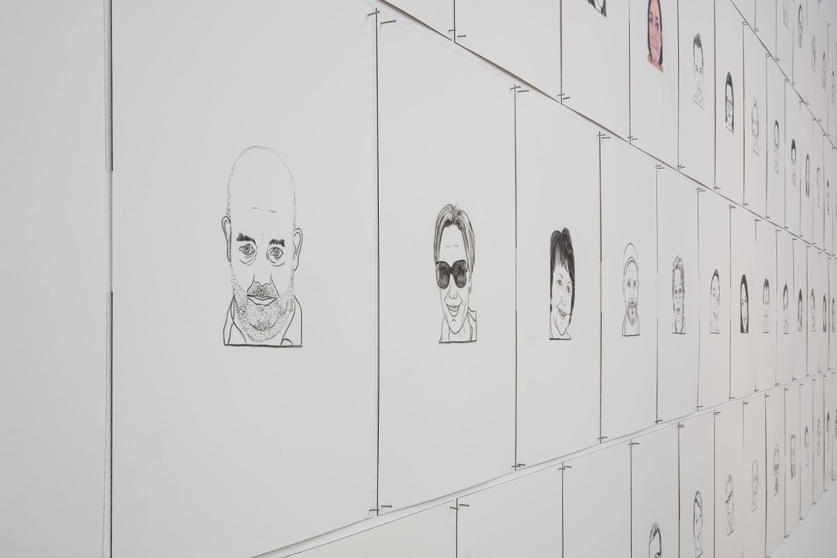 Installation Shot, (almost) Everybody I Say Hello To, 2017