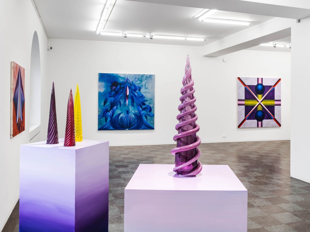 Installation view, Medusas Skratt, 2022