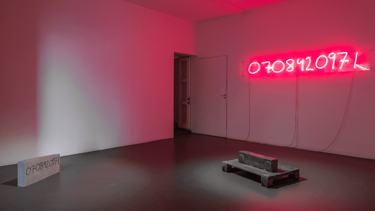 Installation Shot, New Works, 2014