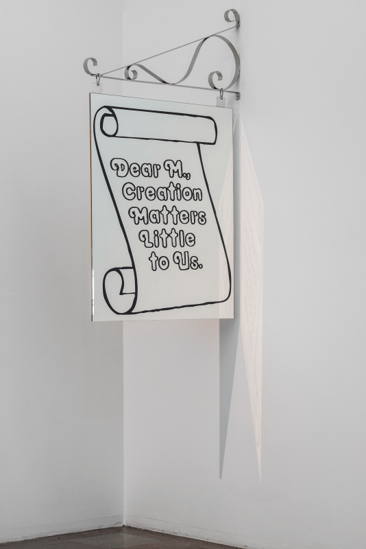 Installation Shot, Paul, the Peacock, the Raven, and the Dove, 2015