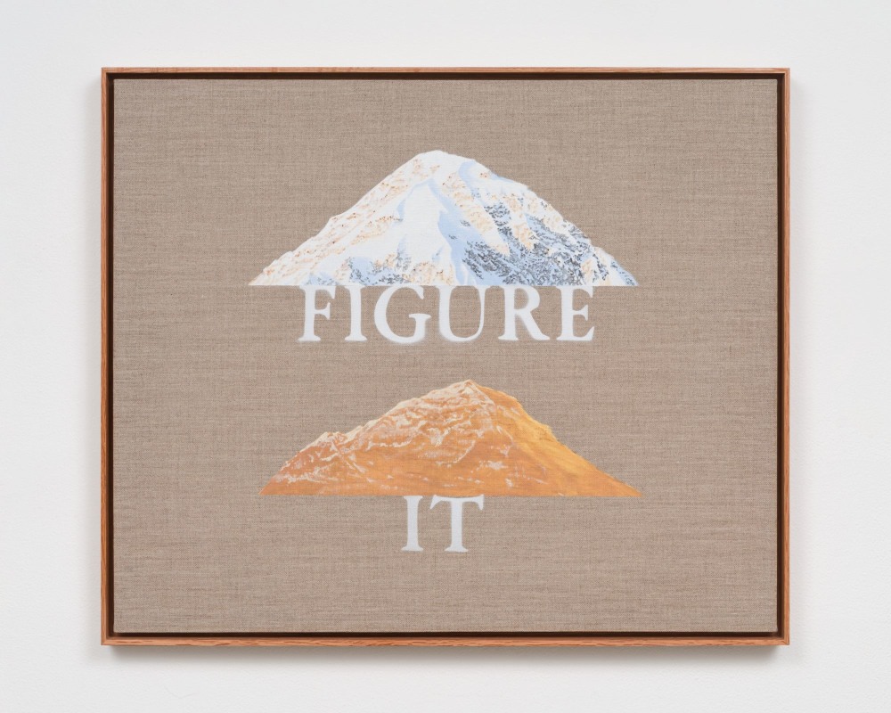 Ed Ruscha, FIGURE IT, 2024