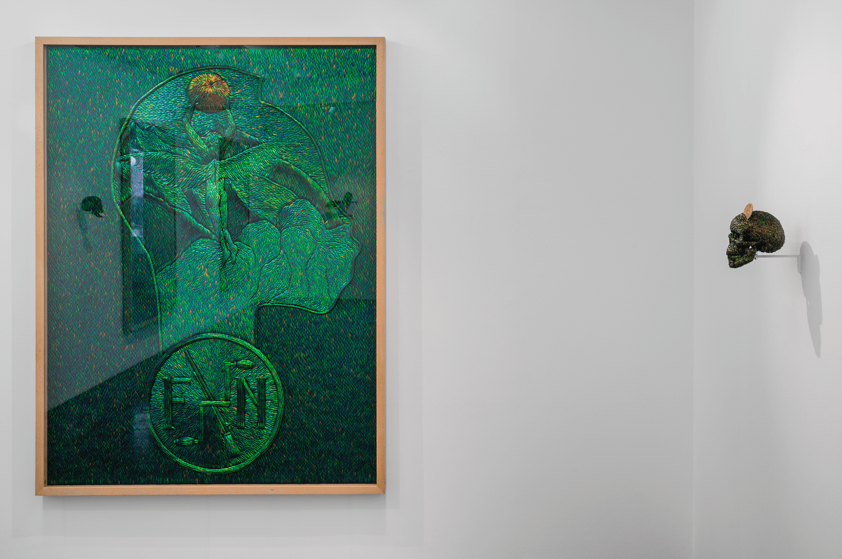 Installation Shot, Tribute to Hiernymus Bocsch in Congo (2011-2013), 2015