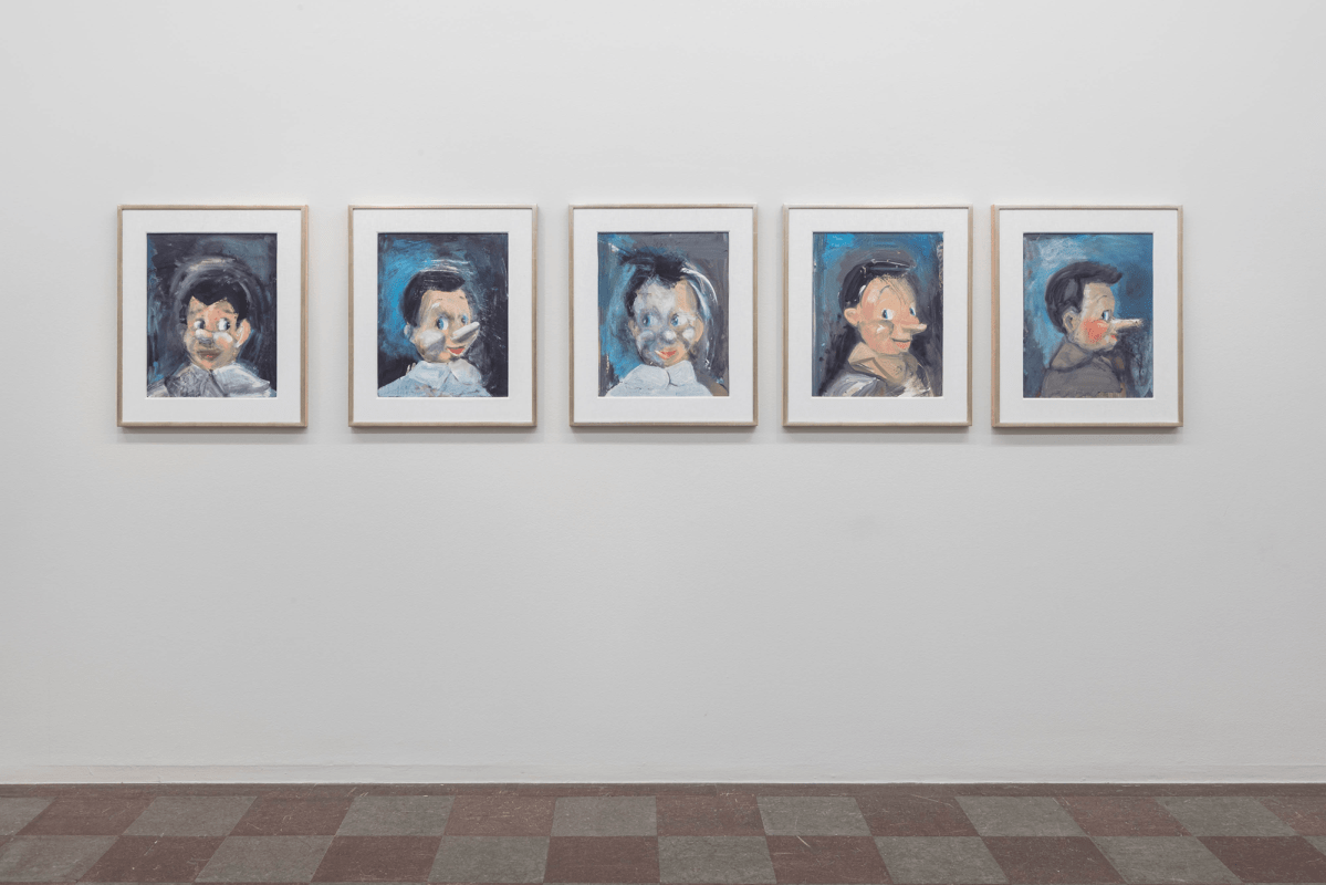 Installation Shot, Jim Dine, 2018