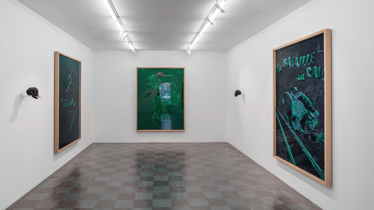Installation Shot, Tribute to Hiernymus Bocsch in Congo (2011-2013), 2015
