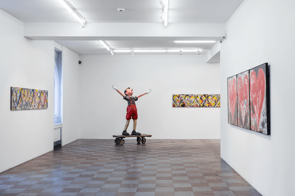 Installation Shot, Hearts of Stone, 2015