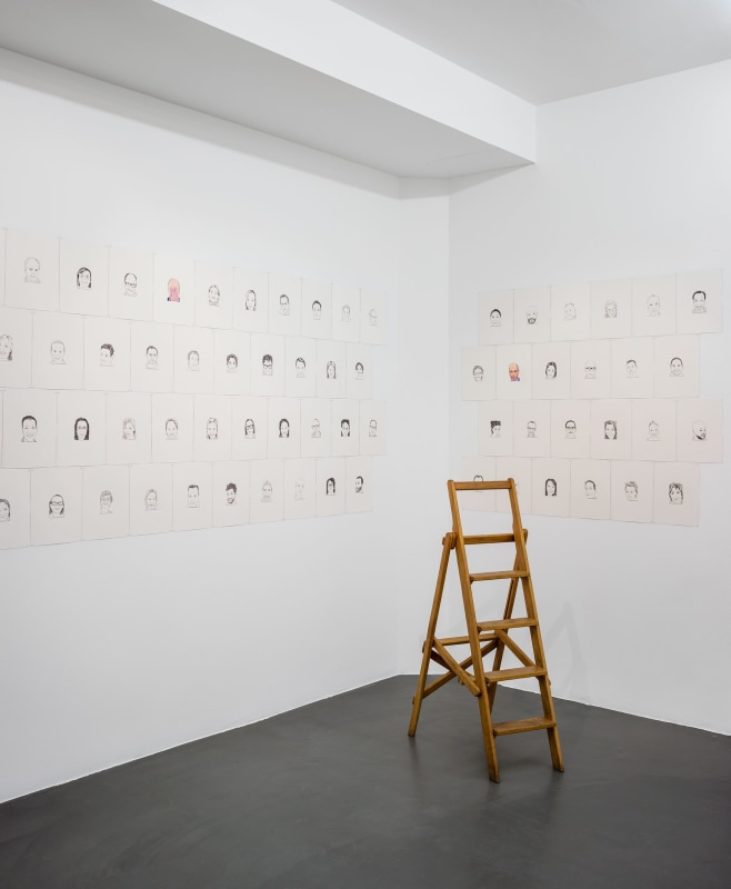 Installation Shot, (almost) Everybody I Say Hello To, 2017