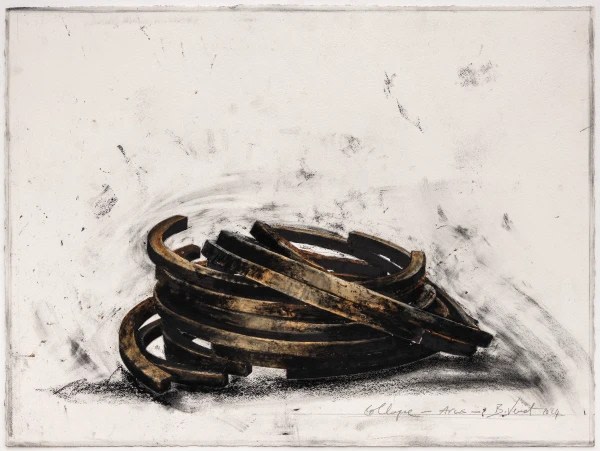 Bernar&nbsp;Venet, Collapse - Arcs, 2024