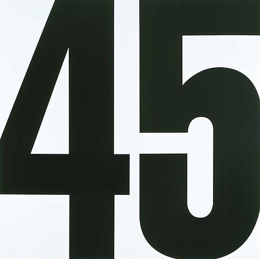 45 1996 Household gloss paint on canvas