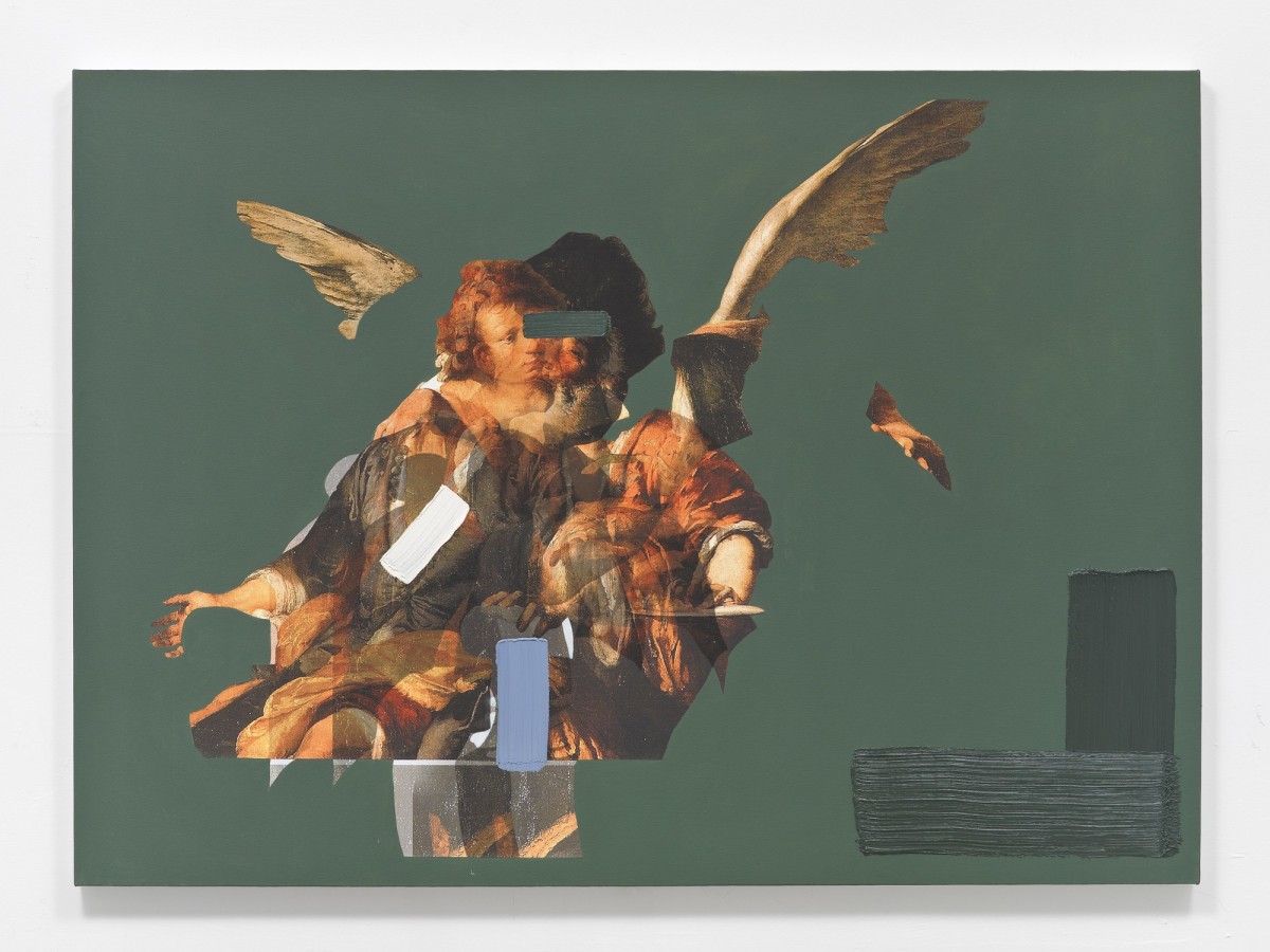 Pieter Schoolwerth, Portrait of “The Healing of Tobit”, Schematic (after Strozzi)