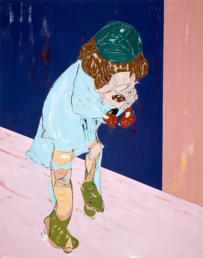 Nicola Tyson, Figure Creeping