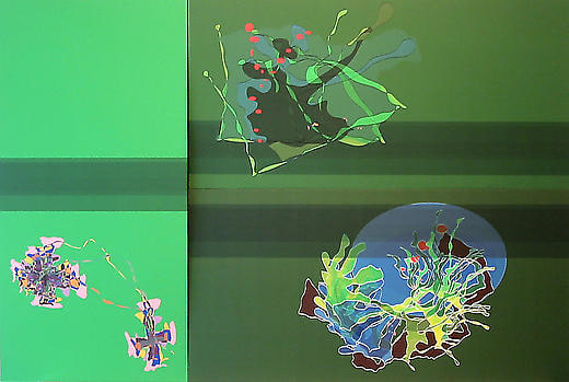 Untitled 2003 Inkjet on canvas