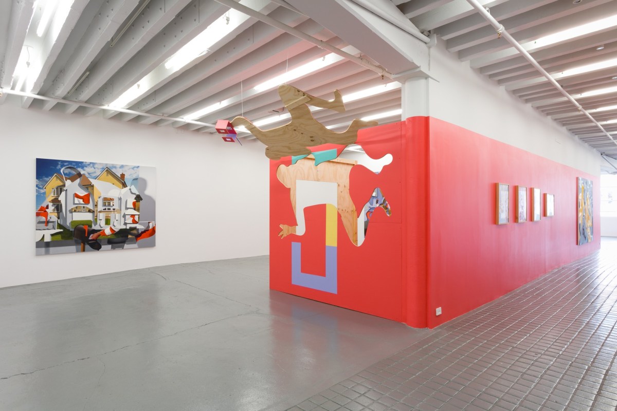 Model as Painting, Miguel Abreu Gallery, New York