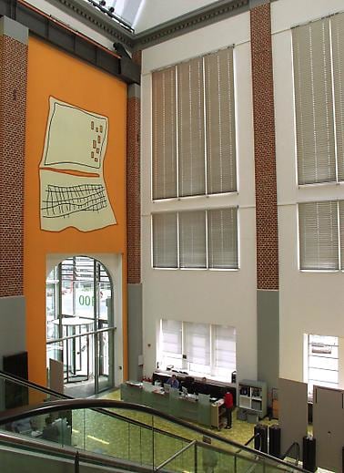 Historic Turbine-Hall of the Stadtwerke Düsseldorf