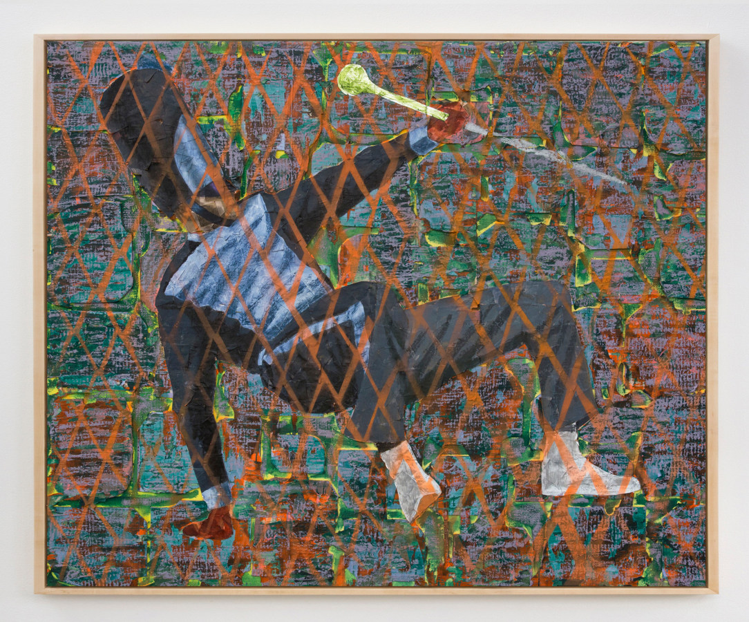 Derek Fordjour, Untitled