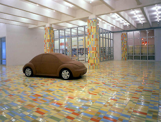 Project 2000 3 parts: lobby, bookshop, gallery