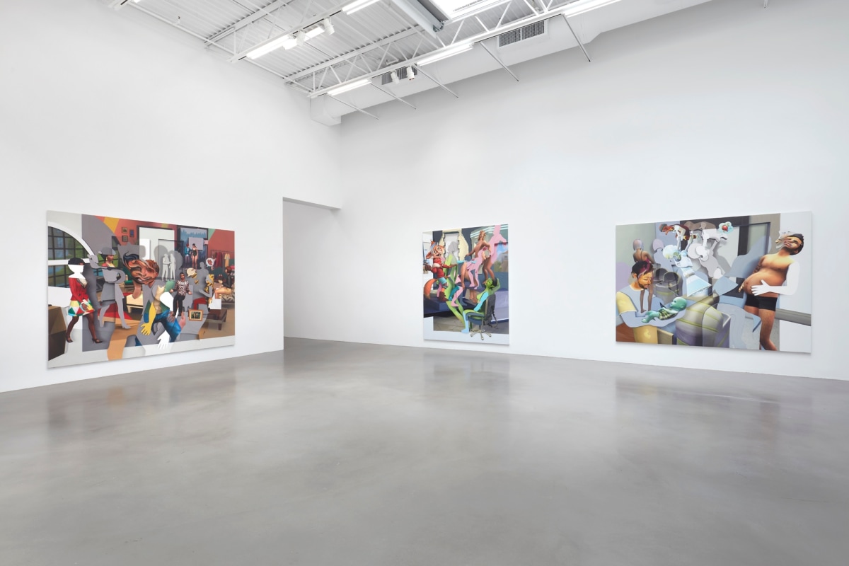 Pieter Schoolwerth - Shifted Sims - Exhibitions - Petzel Gallery