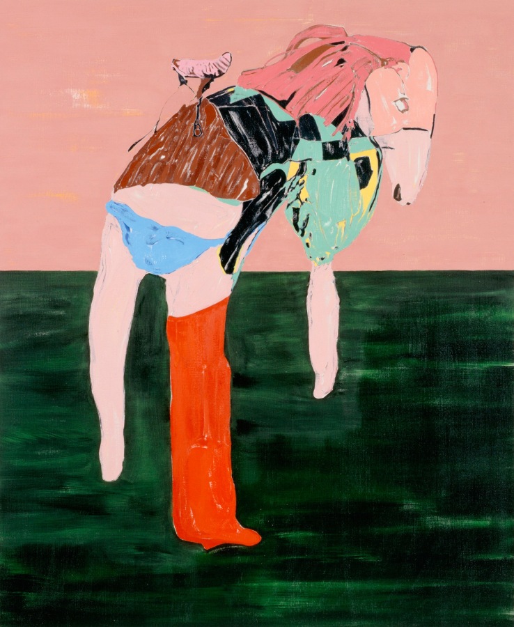 Nicola Tyson, Blue Knickers