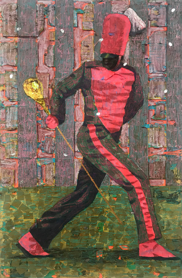 Derek Fordjour, Red Stripe Pivot