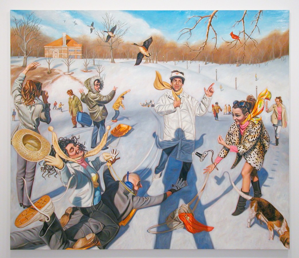 Wild Mountain Lockout, Oil on canvas